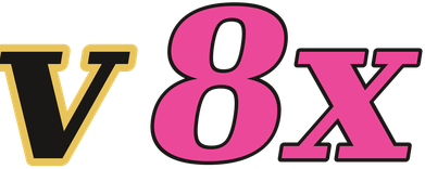 v8x logo